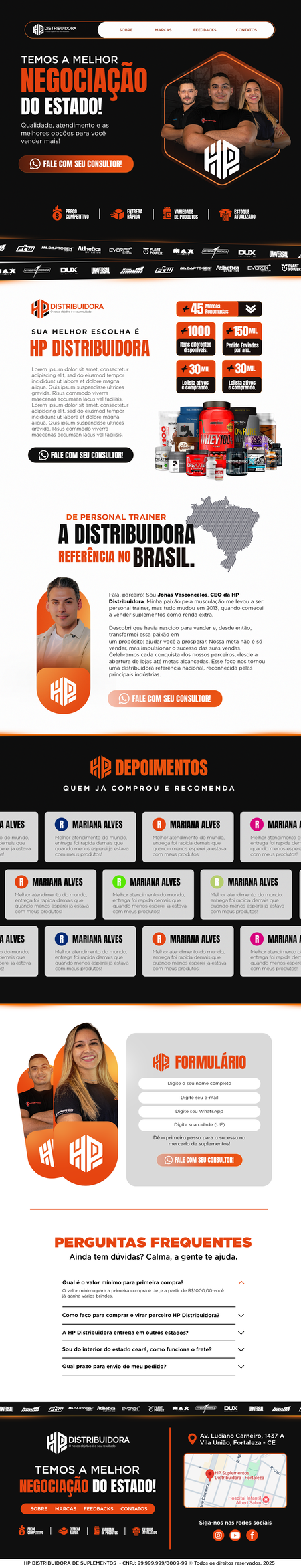 criamos o seu site