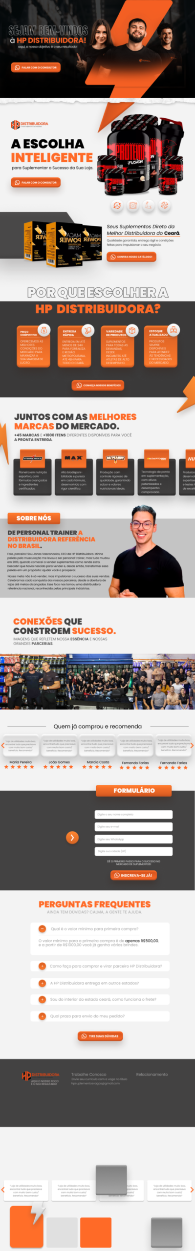 criamos o seu site